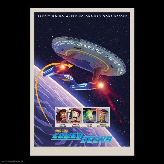 Star Trek Lower Decks Season 1 A2 Print - 2