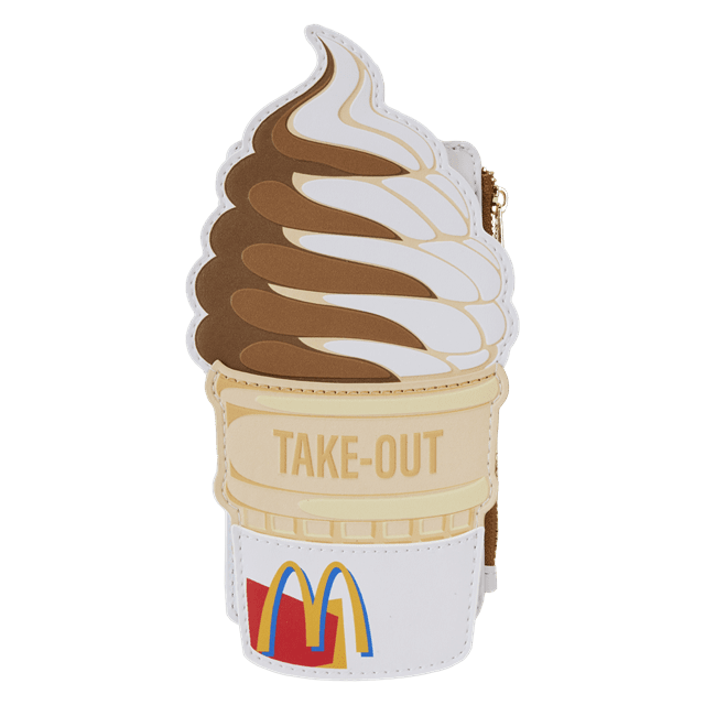 Soft Serve Ice Cream Cone Cardholder McDonalds Loungefly - 1
