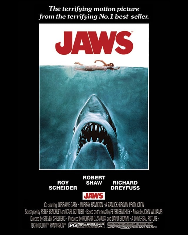 Jaws Canvas Print - 1