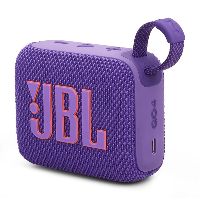 JBL Go 4 Purple Bluetooth Speaker - 11