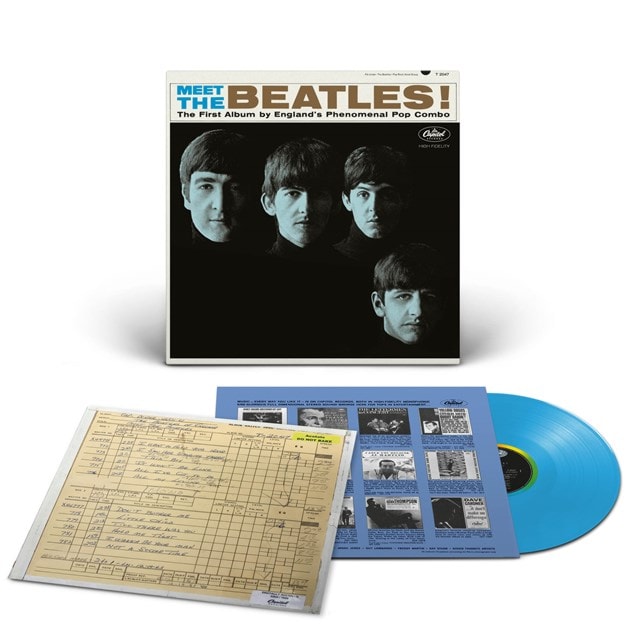 Meet the Beatles! (hmv Exclusive) Opaque Blue Vinyl - 1