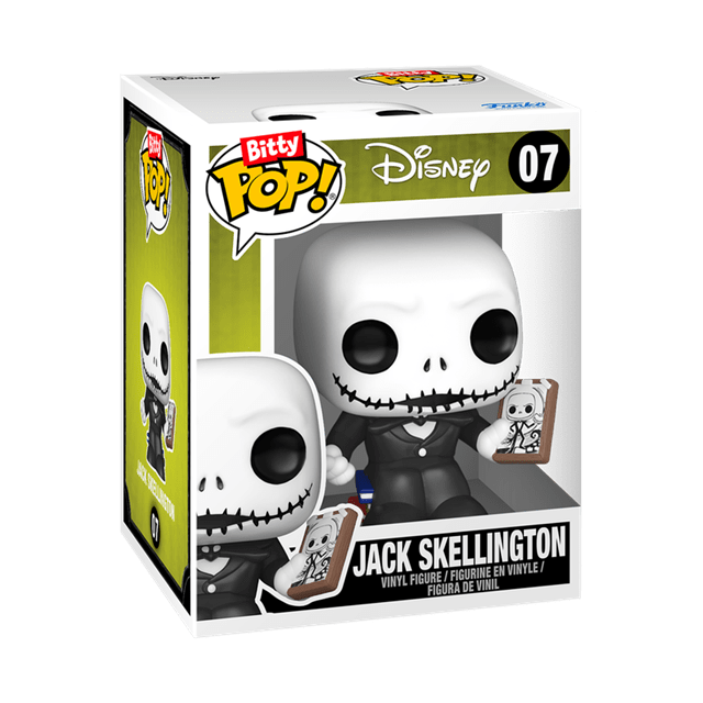 Jack Skellington At Home Nightmare Before Christmas Funko Bitty Pop Town - 3