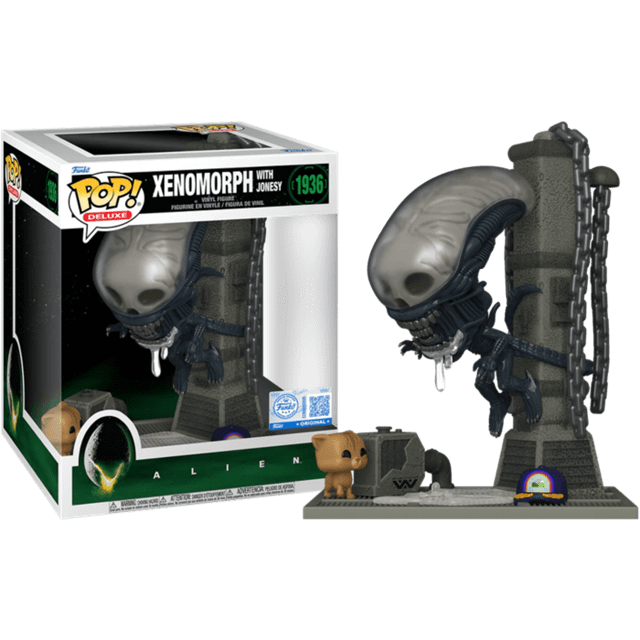 Xenomorph With Jonesy 1936 Alien Funko Pop Vinyl Deluxe - 2