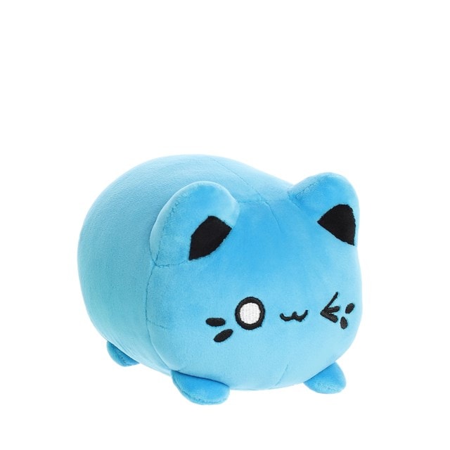 Electric Blue Meowchi 3.5 inch Tasty Peach Plush - 1