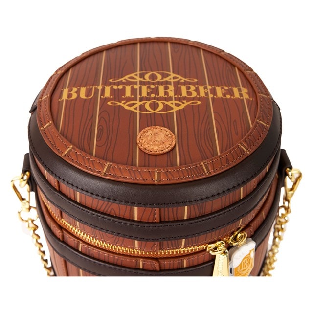 Butterbeer Barrel Harry Potter Loungefly Crossbody Bag - 6