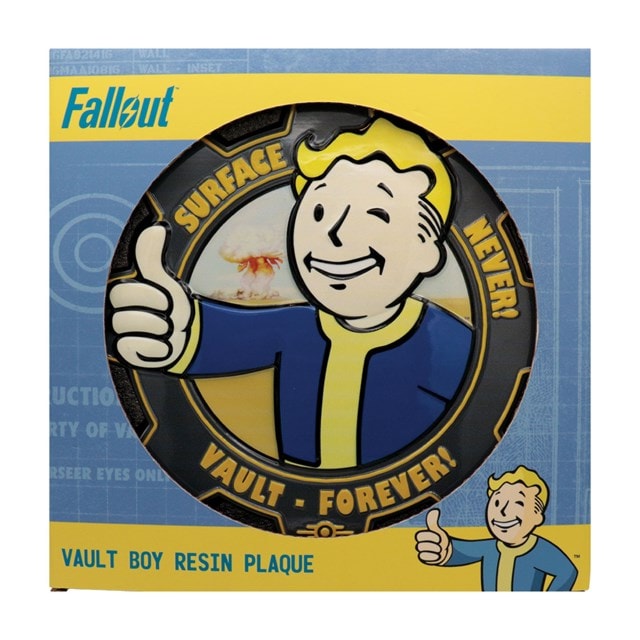 Vault Boy Fallout Resin Plaque - 5