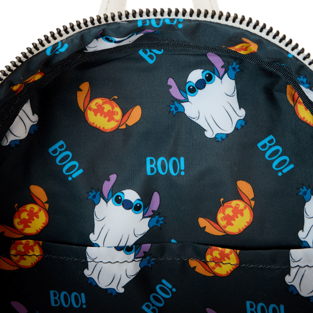 Lilo & Stitch Ghost Cosplay Loungefly Mini Backpack - 7