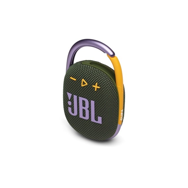 JBL Clip 4 Green Bluetooth Speaker - 6