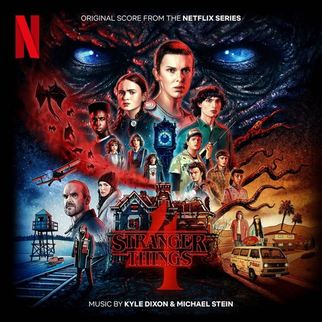 Stranger Things 4: Music from the Netflix Original Series - Volume 1 - Limited Edition Clear & Blue  - 2