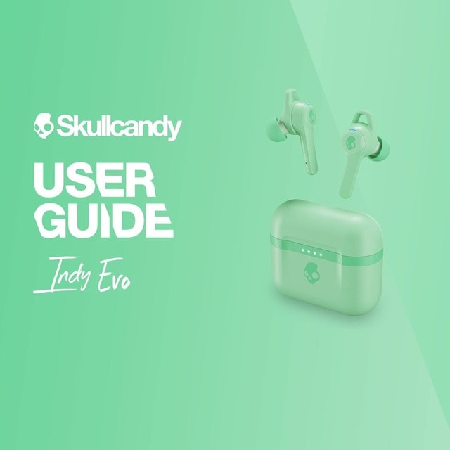 Skullcandy Indy Evo Pure Mint True Wireless Bluetooth Earphones - 8