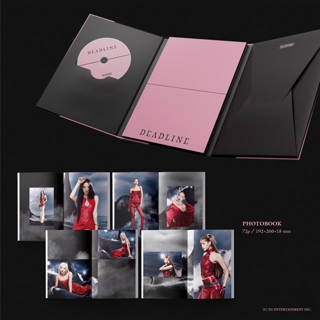 BLACKPINK 3rd Mini Album [DEADLINE] BLACK Ver. - 2