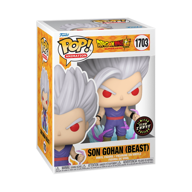 Beast Son Gohan With Chance Of Chase 1703 Dragon Ball Super Super Hero Funko Pop Vinyl - 4