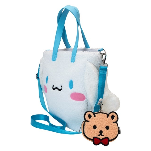 Cinnamoroll Sherpa Sanrio Loungefly Tote Bag With Coin Bag - 9