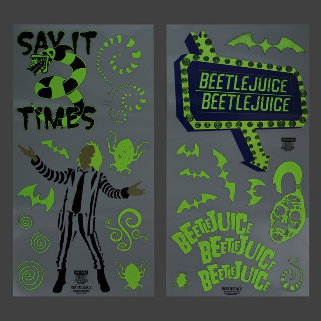 Beetlejuice Wall Decalls - 6