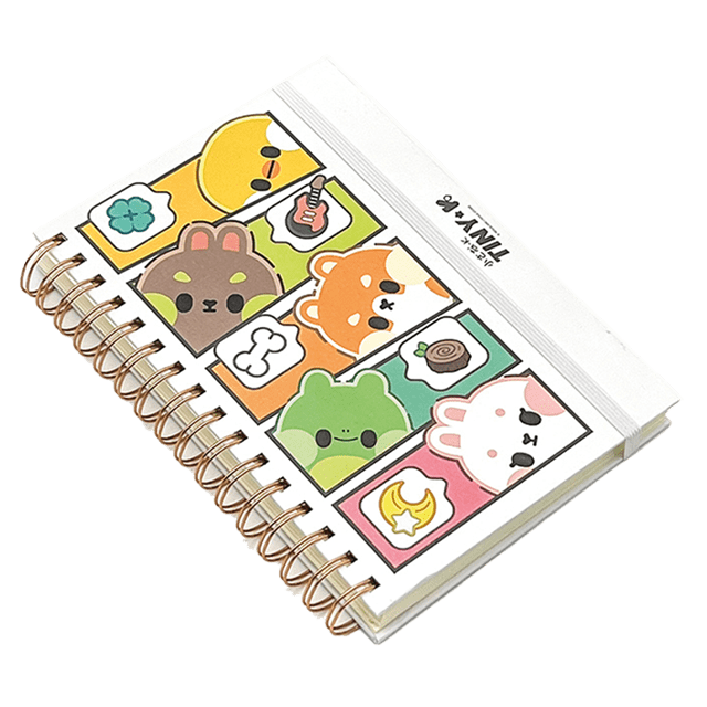 Ginza Ring Notebook Tiny-K Portrait A5 Stationery - 1