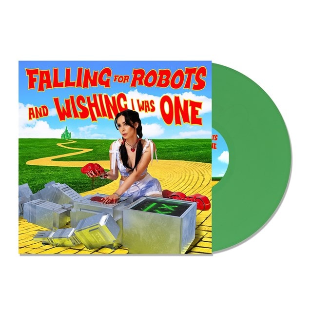Falling for Robots & Wishing I Was One - Limited Edition Emerald Green Vinyl - 1