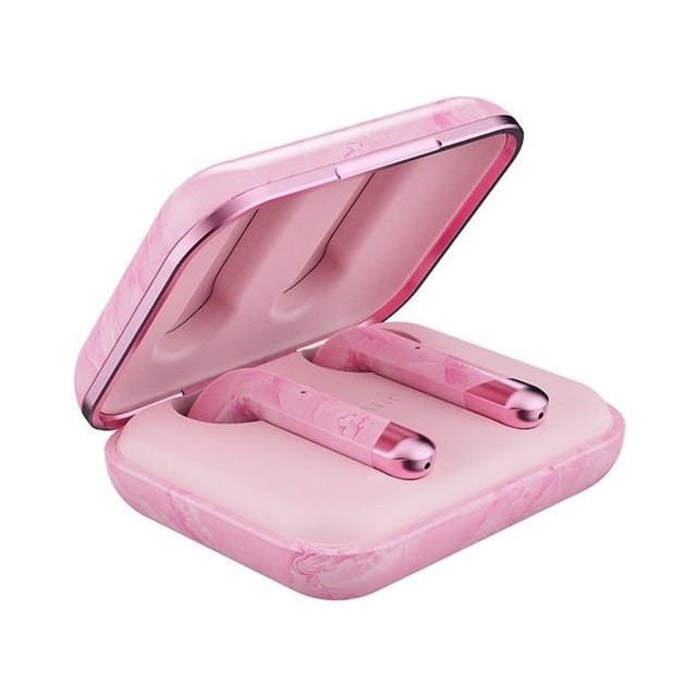 Happy Plugs Air1 Pink Marble True Wireless Bluetooth Earphones - 4