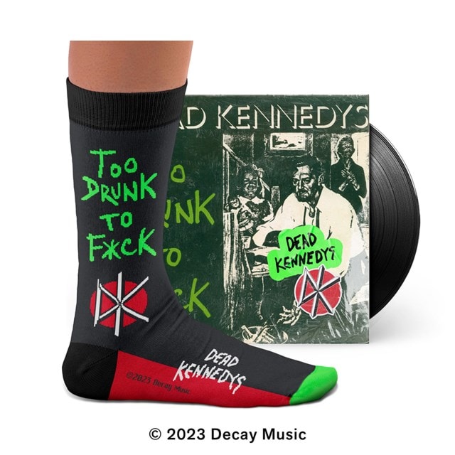 Too Drunk Dead Kennedys Socks (Large) - 1