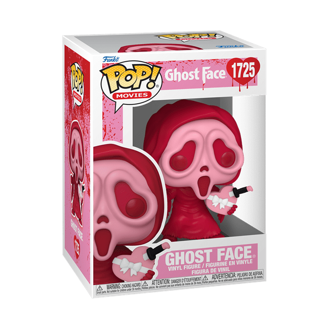 Ghost Face With Heart Box 1725 Valentines Funko Pop Vinyl - 2