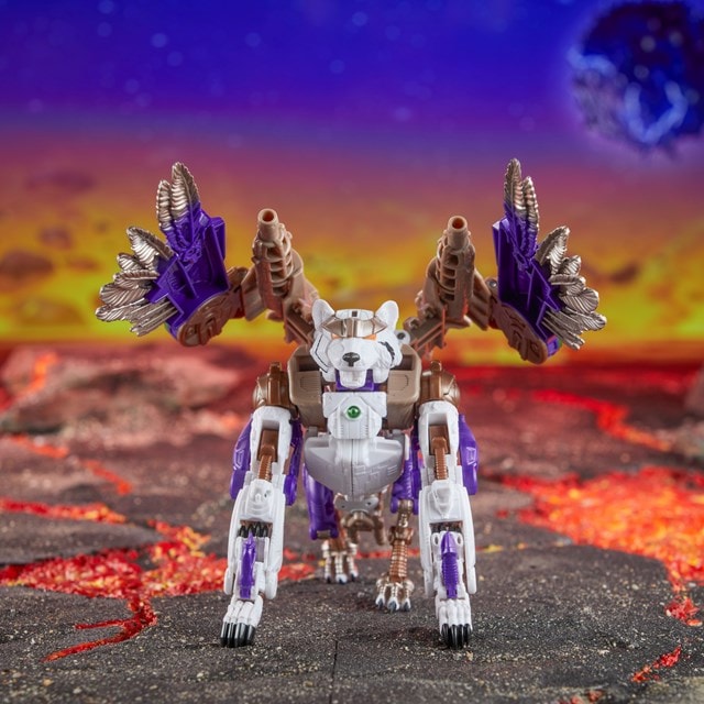 Transformers Legacy United Leader Class Beast Wars Universe Tigerhawk Converting Action Figure - 16