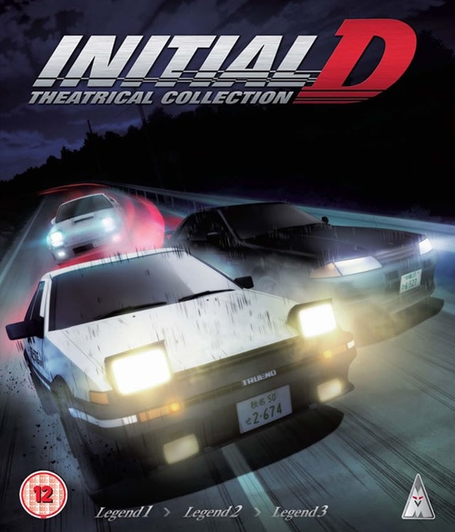 Initial D Theatrical Collection Bluray Box Set Free shipping over £20 HMV Store