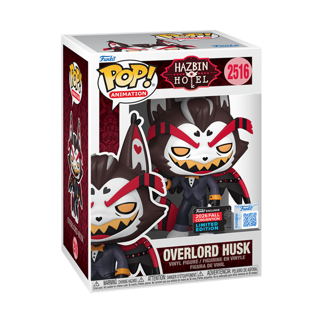 Overlord Husk 2516 Hazbin Hotel hmv Exclusive Funko Pop Vinyl - 2