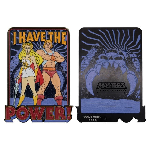 He-Man & She-Ra I Have The Power Masters Of The Universe Limited Edition Ingot - 2