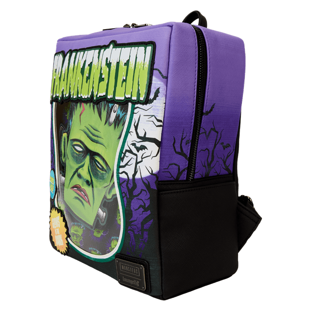 Frankenstein Neon Mask Universal Monsters Loungefly Mini Backpack - 4