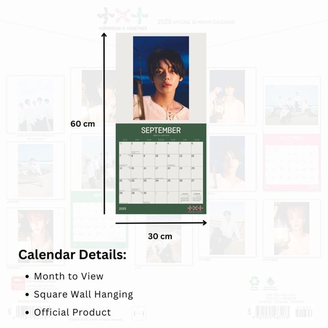 Tomorrow X Together 2025 Square Calendar - 5