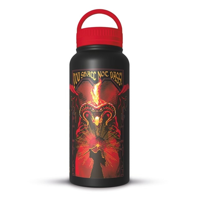 Rage Of The Balrog Lord Of The Rings Metal Flask - 1