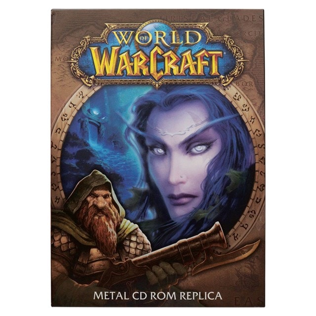 World Of Warcraft Limited Edition Metal Replica CD-ROM - 2