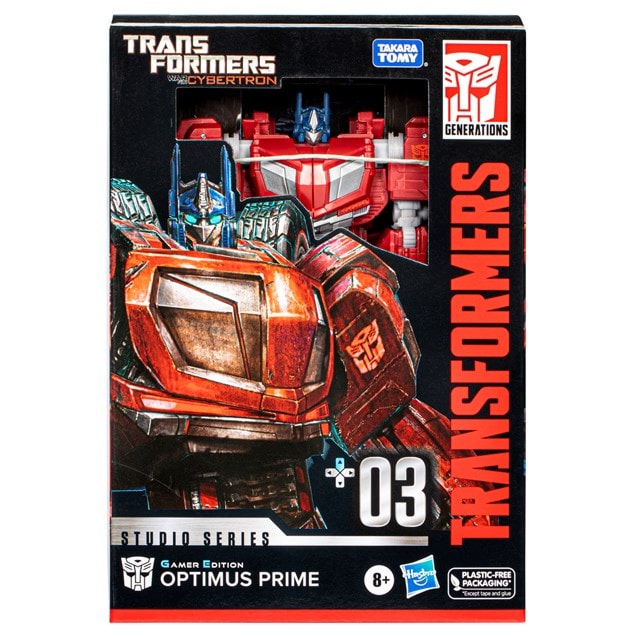 Optimus Prime Transformers Cybertron Studio Series Action Figure - 14