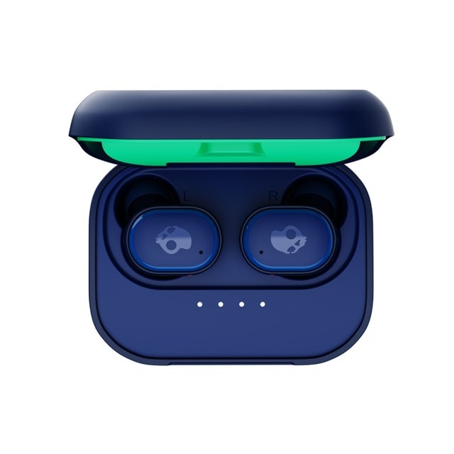 Skullcandy Grind Dark Blue/Green True Wireless Bluetooth Earphones - 5