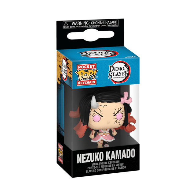 Demon Form Nezuko Kamado Demon Slayer Funko Pop Vinyl Keychain - 2