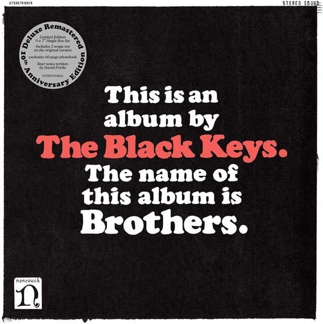 Brothers - Deluxe Remastered 10th Anniversary Edition Box Set with 9 x 7" - 1