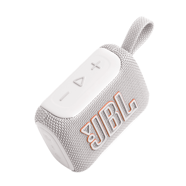 JBL Go 5 White Bluetooth Speaker - 4