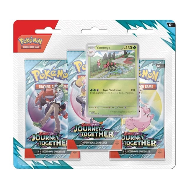 Pokémon Scarlet & Violet 9 Journey Together 3 Pack Trading Cards Assortment - 3