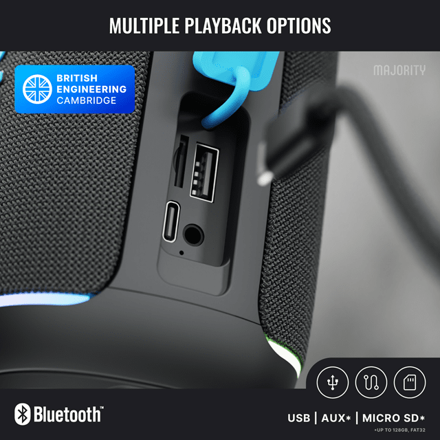 Majority Move M2 Portable Bluetooth Speaker - 13