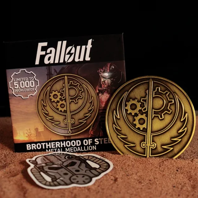 Fallout Brotherhood Of Steel Medallion - 3