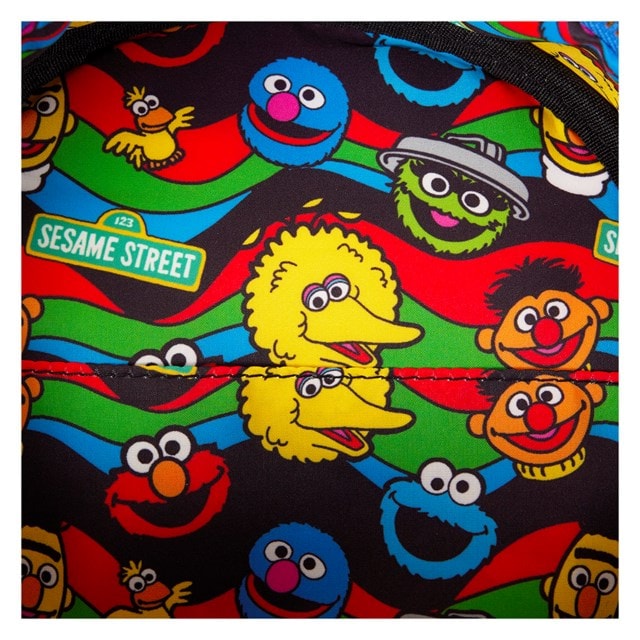 Lenticular Retro TV Sesame Street Loungefly Crossbody Bag - 9