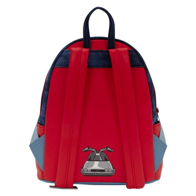 Marty McFly Cosplay Back To The Future Loungefly Mini Backpack - 3