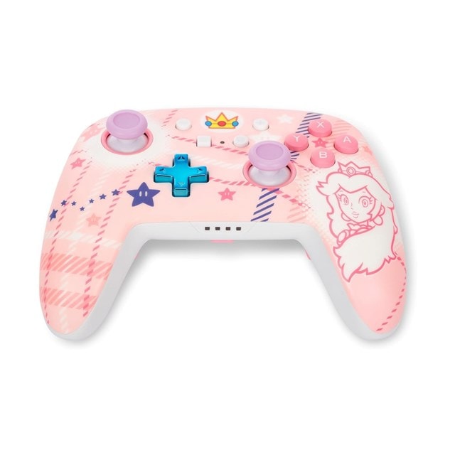 PowerA Enhanced Wireless Controller for Nintendo Switch - Princess Peach Plaid - 6