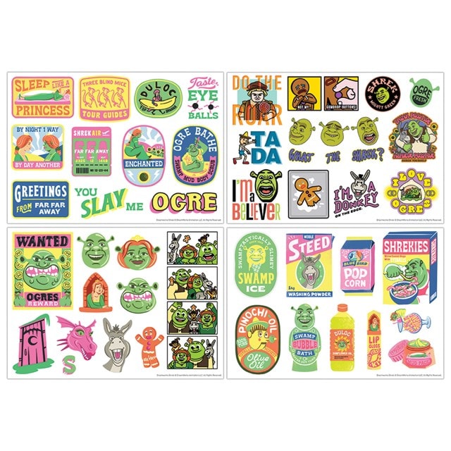 Shrek Tech Decals - 1