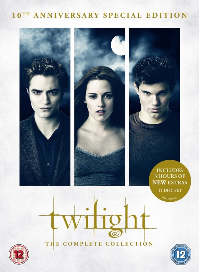 The Twilight Saga: The Complete Collection | DVD Box Set | Free ...