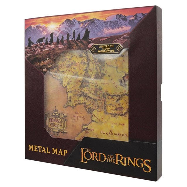 Lord of the Rings Metal Map - 3