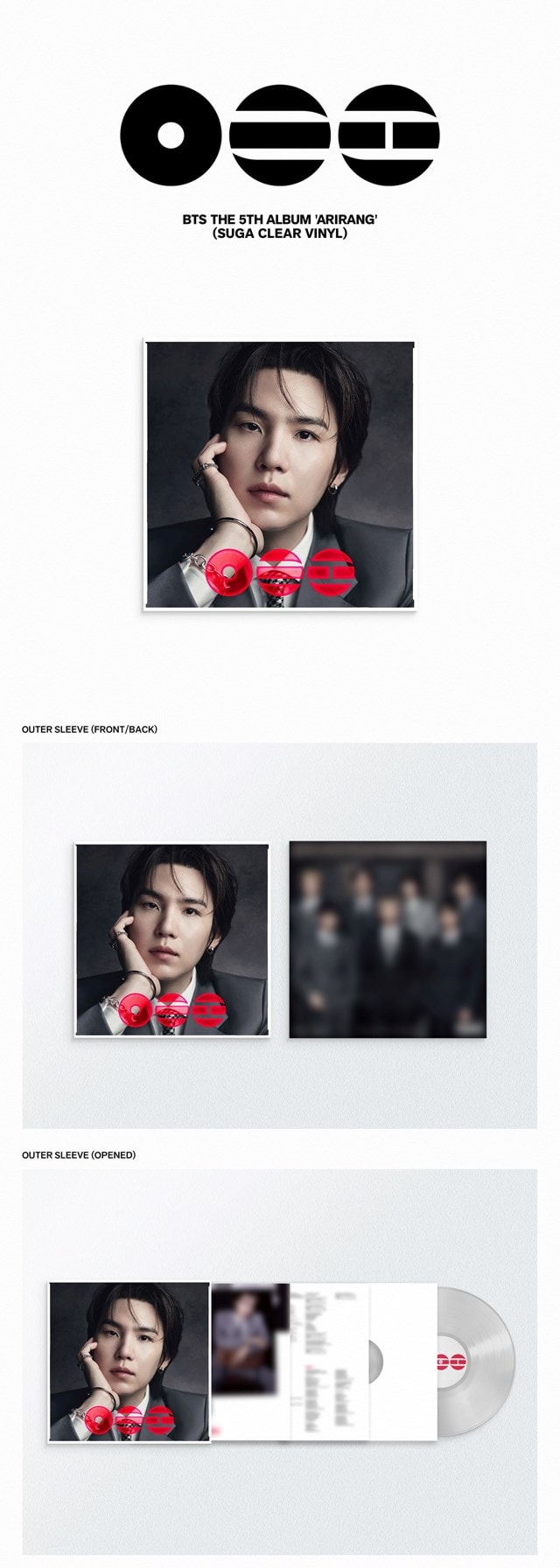 BTS 5th Album 'ARIRANG' (SUGA Member Ver.) hmv Exclusive | HMV Store