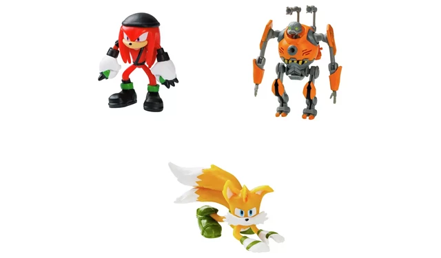 Sonic Prime Collectible Figure 3 Pack Assortment - 4