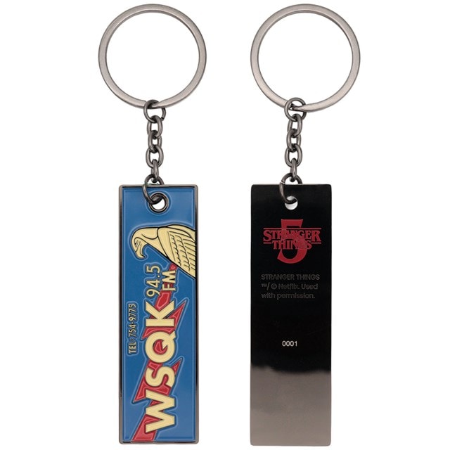 WSQK Stranger Things 5 Keyring | HMV Store