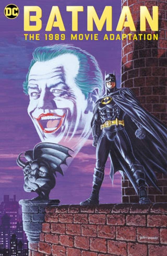 1989 Movie Adaptation Batman DC Comics Graphic Novel - 1