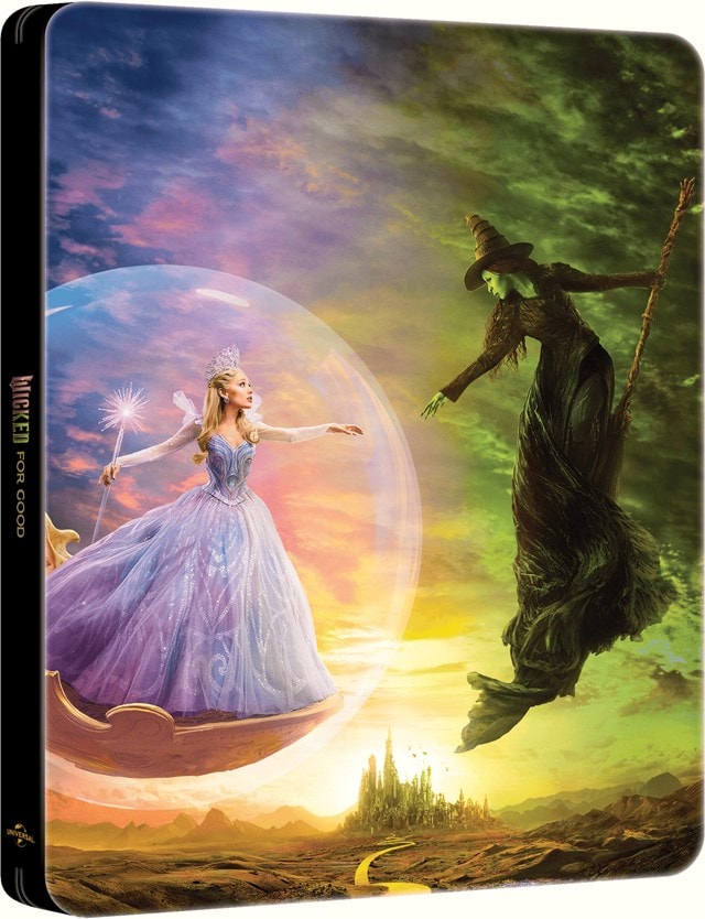 Wicked: For Good Limited Edition 4K Ultra HD Steelbook - 3
